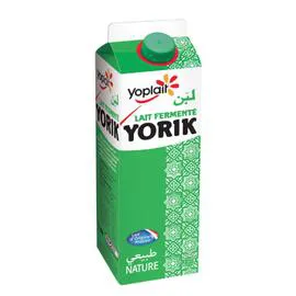 YOPLAIT Lait fermenté nature Yorik 1l