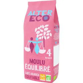 ALTER ECO Café moulu équilibré bio 250g