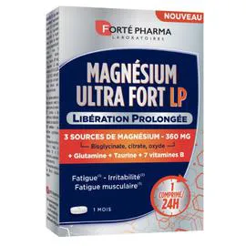 FORTÉ PHARMA Complément Alimentaire Vitalité Libération Prolongée Magnésium Ultra Fort LP x30