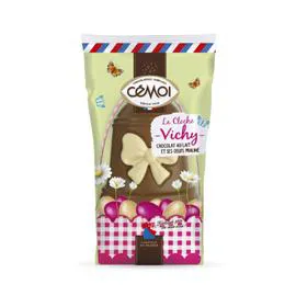 CÉMOI Chocolat de Pâques cloche lait garni 154g