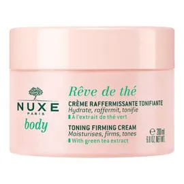 NUXE Crème Visage Raffermissante Tonifiante à l'Extrait de Thé Vert Rêve de Thé Body 200ml