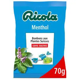 RICOLA Bonbons menthol 70g