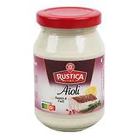MARQUE REPÈRE, RUSTICA Sauce aïloli Pot 245g