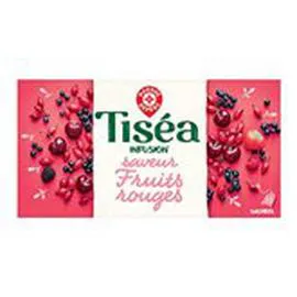 MARQUE REPÈRE, TISÉA Infusion Fruits rouges 25 sachets 25x1,6g
