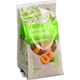 CARREFOUR Abricots moelleux 250g