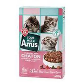 MARQUE REPÈRE, LYCAT Croquettes chat Chatons 400g