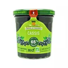 COMTES DE PROVENCE Confiture de cassis bio 350g