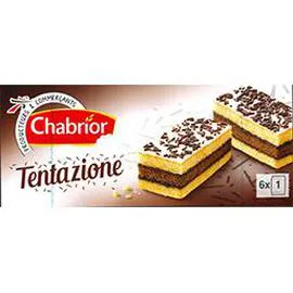 CHABRIOR Génoises Tentazione 6x30,3g