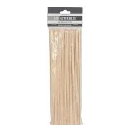 MONOPRIX MAISON Brochettes en bois, 30 cm, 100 pièces l'unité