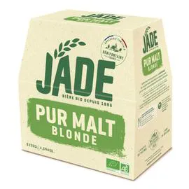JADE Bière bio blonde 6x25cl