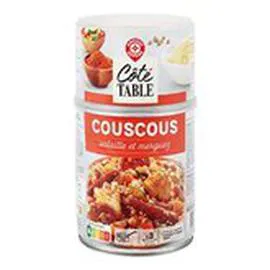 MARQUE REPÈRE, CÔTÉ TABLE Couscous royal Volaille et merguez 980g