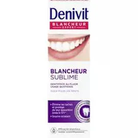 DENIVIT Dentifrice anti-taches, blanc & éclat sublime 50ml