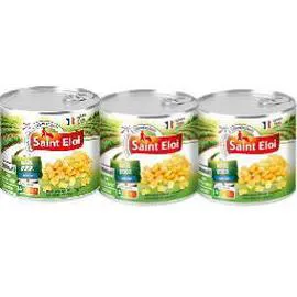 SAINT ELOI Maïs doux sans sel 3x140g