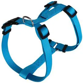 ANIMALIS Harnais Basic Bleu pour Chien 15mm 43/65cm 70g
