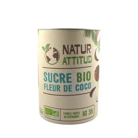 NATUR ATTITUD Sucre bio de fleur de coco 500g