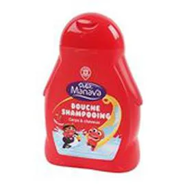 MARQUE REPÈRE, MANAVA Shampooing douche Petit Fraise cerise 250ml