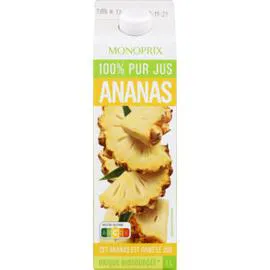 MONOPRIX Jus d’Ananas 1l