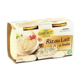 GABORIT Riz Au Lait De Brebis Bio 250g