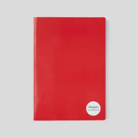 MONOPRIX Monoprix Maison Cahier Rouge 96 Pages 21X29,7Cm l'unité