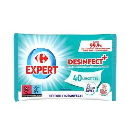 CARREFOUR EXPERT Lingettes désinfectantes x40 