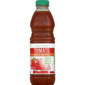 MONOPRIX Jus de tomate, 100 % pur jus 1l