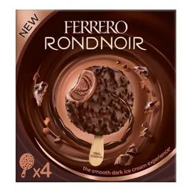 FERRERO, FERRERO ROCHER Glace chocolat noir 200g