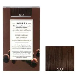 KORRES Coloration huile d'argan Light Brown 5.0 l'unité
