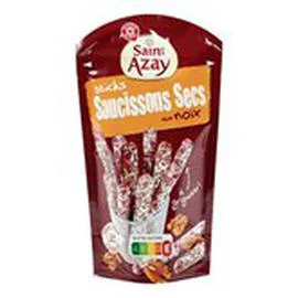 MARQUE REPÈRE, SAINT-AZAY Saucisson sec Saint Azay Stick au noix 100g