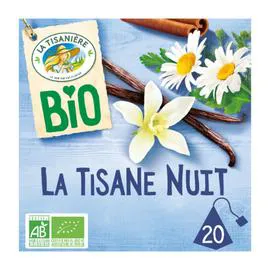 LA TISANIÈRE Tisane nuit Bio 30g