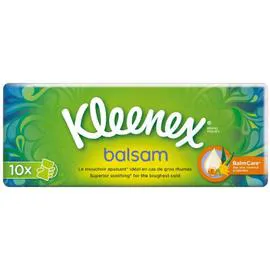 KLEENEX Mouchoirs balsam 10x10 