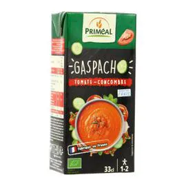 PRIMEAL Gaspacho Tomate Concombre 330ml