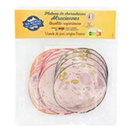 NOS RÉGIONS ONT DU TALENT Assortiment charcuterie 200g