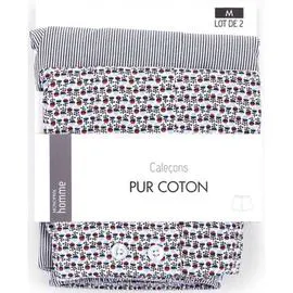 MONOPRIX HOMME Lot de 2 caleçon XL l'unité