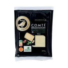 AUCHAN GOURMET Comté en bloc AOP 8 mois 200g