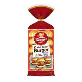LA FOURNÉE DORÉE Brioches mini burger 200g