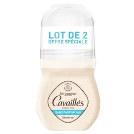 ROGÉ CAVAILLÈS Déodorant Effet Extra-Sec Sans Parfum 2x50ml