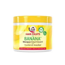 CARREFOUR SOFT Masque cheveux nourrissant banane Hair Fruits 400ml