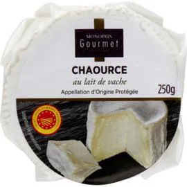MONOPRIX GOURMET Chaource au lait de vache AOP 250g