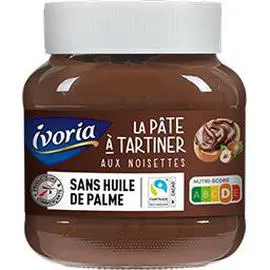 IVORIA Pâte à tartiner aux noisettes 200g