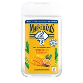 LE PETIT MARSEILLAIS Gel Douche Extra Doux Mangue & Passion Bio 250ml