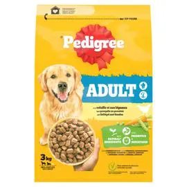 PEDIGREE Croquettes adulte Volaille et légumes 3kg