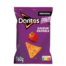 DORITOS Chips tortilla goût Paprika 160g