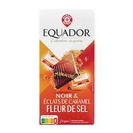 MARQUE REPÈRE, EQUADOR Chocolat noir Caramel salé 100g