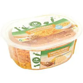 CARREFOUR CLASSIC' Carottes râpées deux moutardes 300g