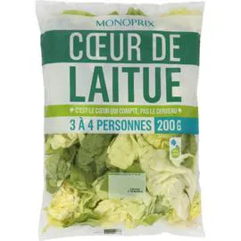 MONOPRIX Coeur de laitue 200g