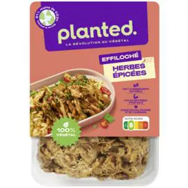 PLANTED Effiloché herbes épicées 160g