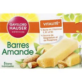 GAYELORD HAUSER Barres 'amande 125g