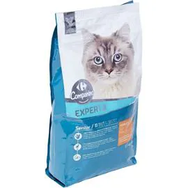 CARREFOUR COMPANINO Croquettes pour chat sénior au poulet 1,5kg