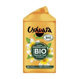 USHUAÏA Douche Ensoleillant Fleurs de Tiare Bio 250ml
