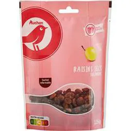 AUCHAN Raisins secs sultanine sachet refermable 125g